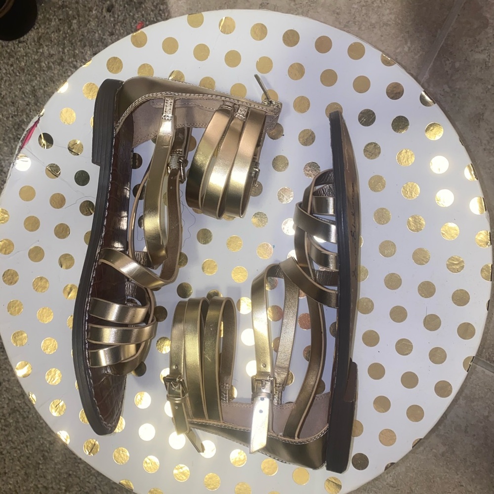 Gold Sandals